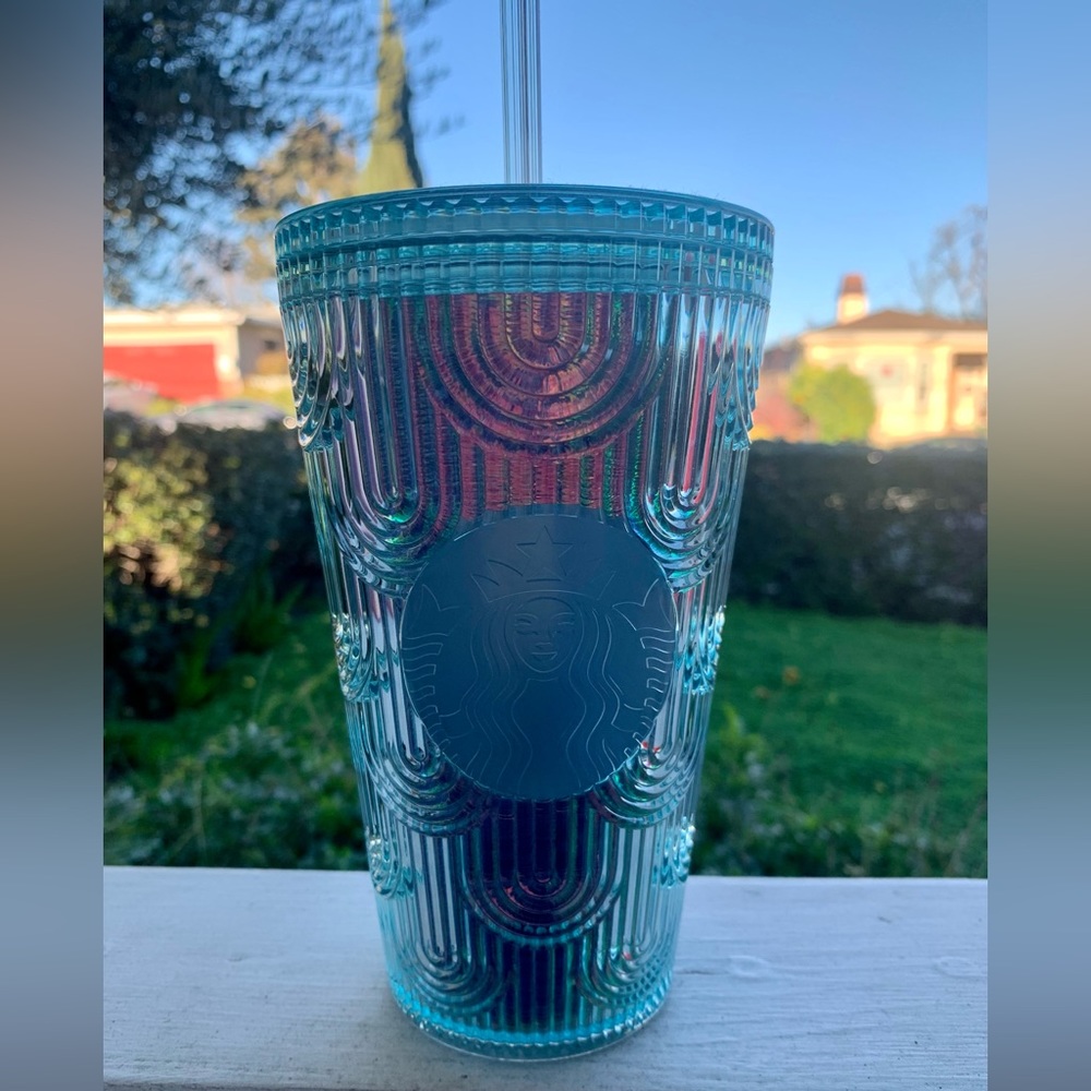 2/$40! NWT Starbucks Grande Mermaid Scale Iridescent Tumbler